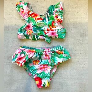 Penelope Mack Girls 2 Piece Bikini Bathing Suit Size 18 Months